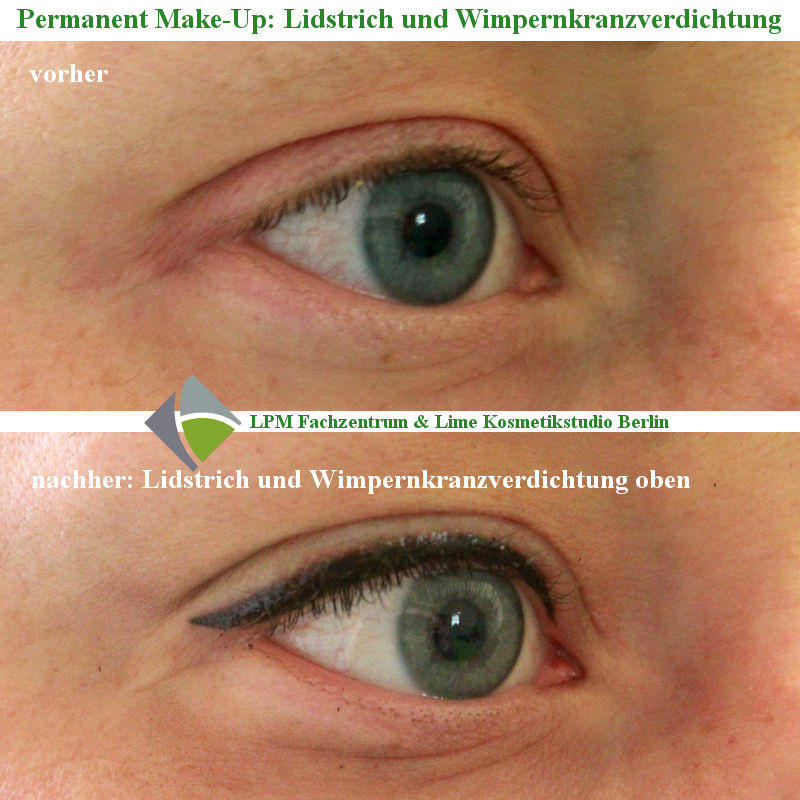 Permanent MakeUp Lidstrich Berlin / Wimpernkranzverdichtung / Lidstrich mit Schattierung Permanent MakeUp Lidstrich Berlin / Wimpernkranzverdichtung / Lidstrich mit Schattierung