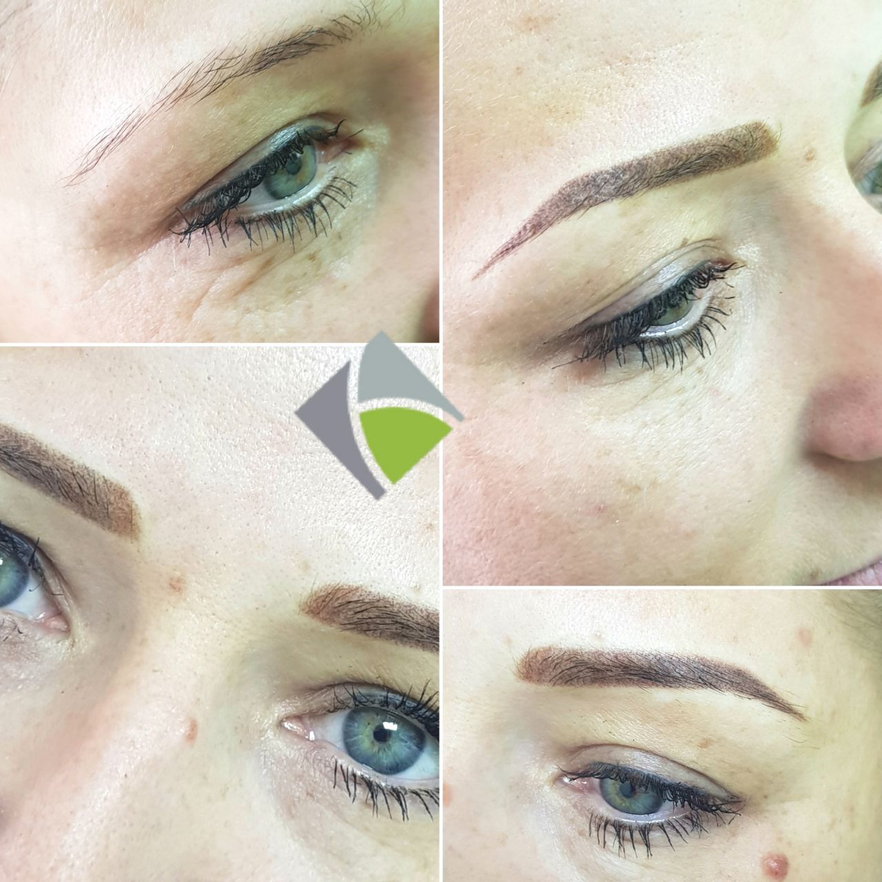 Vermessung der Augenbrauen beim Microblading und Permanent Make Up